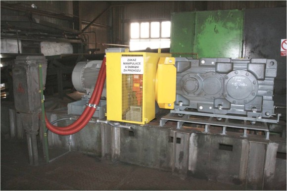 Nová pohonná jednotka dopravníkového pásu T10B, obr.2