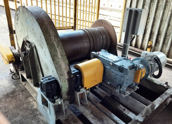 Modernizace vrátku EVM5 na vykládce vagonů s palivem – Plzeňská teplárenská, a.s. (foto 2)