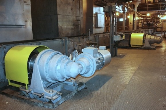 Nový pohon řetězového dopravníku