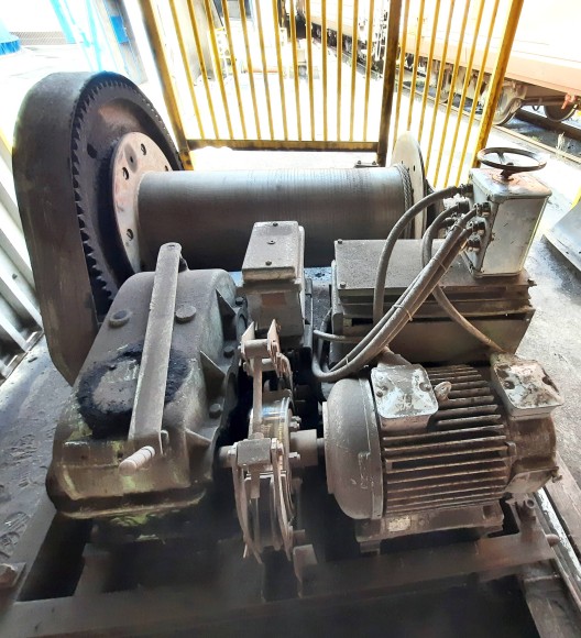 Modernizace vrátku EVM5 na vykládce vagonů s palivem – Plzeňská teplárenská, a.s. (foto 3)