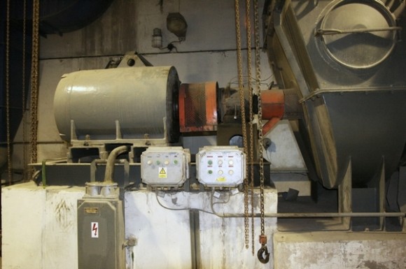 Pohon primárního ventilátoru s pružnou spojkou