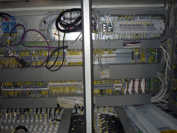 Rozvaděč akumulátorové lokomotivy