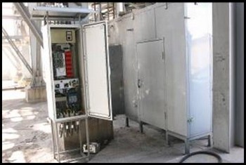 Měnič frekvence míchacího centra