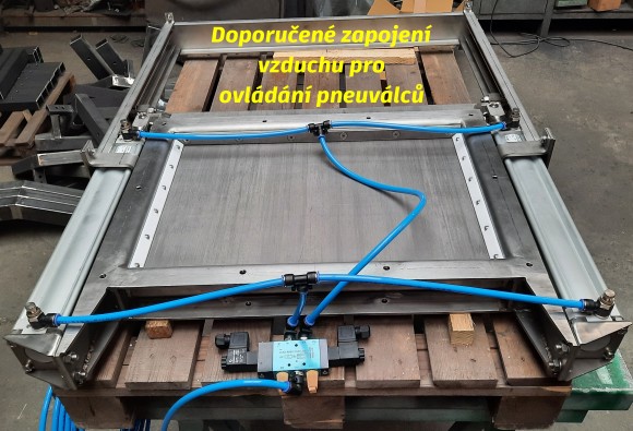 Deskový uzávěr moštu