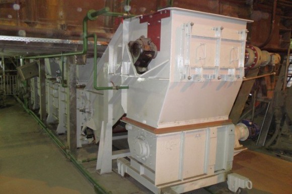 Vynašeč strusky VS 1200 kotle K5 v provozu