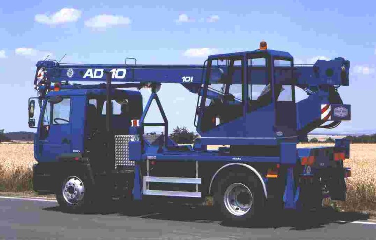 Rekonstrukce kabelového bubnu autojeřábu