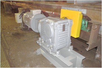 Rekonstrukce pohonů zauhlovacích pásů T2 a T3