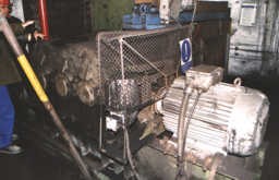 Hydraulická rozběhová spojka, převodovka dopravního pasu - Teplárna Přerov