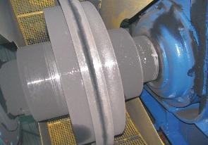 Pružné spojky CMD na pasové dopravě