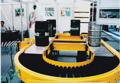 Dopravní linka s řízením pro pivovary