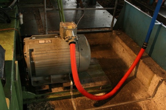 Pohon vřetene karuselu obráběcího stroje