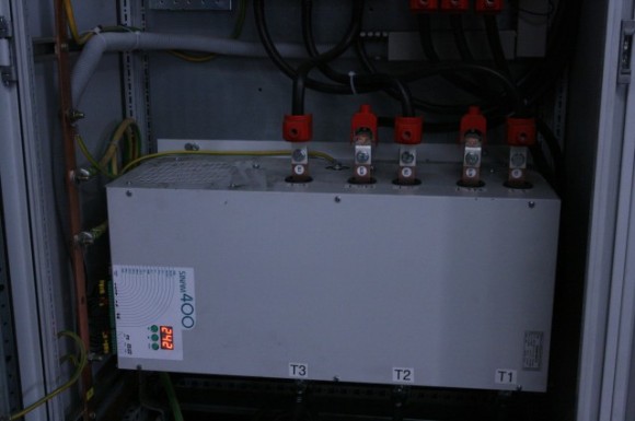 Softstartér pro odtahový ventilátor