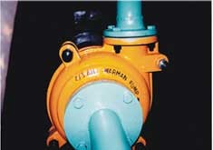 Čerpadlo kalové Warman plní kalolis čističky vod