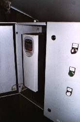 Měnič frekvence IP 54 pro vynašeč strusky