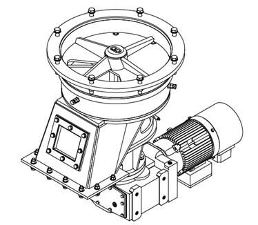 Vlastní vývoj rotačního podavače uhelného prášku