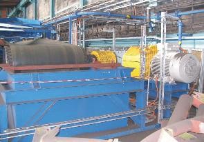 Rozběh dopravníku pomocí hydrospojky transfluid