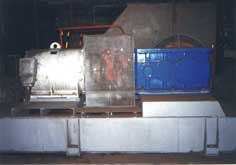 Systém zastavení dopravníku diskovými brzdami