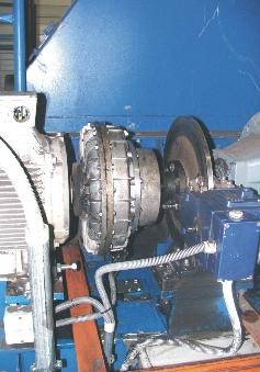 Brzda kotoučová s hydrospojkou