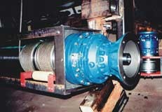 Jeřábová převodovka zdvihu