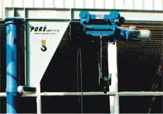 Kladkostroj s pojezdem