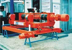 Kočka jeřábu se zdvihem a pojezdem