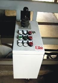 Nové ovládací panely jeřábu bagrovací stanice