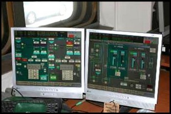 Operátorské pracoviště regulace čerpadel