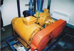 Kalové čerpadlo Warman v pískovně