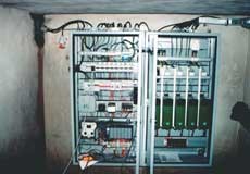 Kompletní elektroinstalace vodní fontány