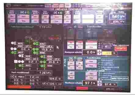 Systém řízení vizualizace regulace čerpadel