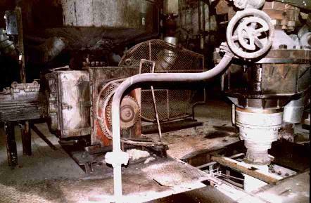 Kompaktní planetový pohon splyňovače uhlí