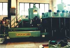 Recyklační linka po rekonstrukci strojní i elektro