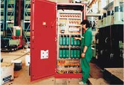 Systém řízení recyklační linky s frekvenčními měniči