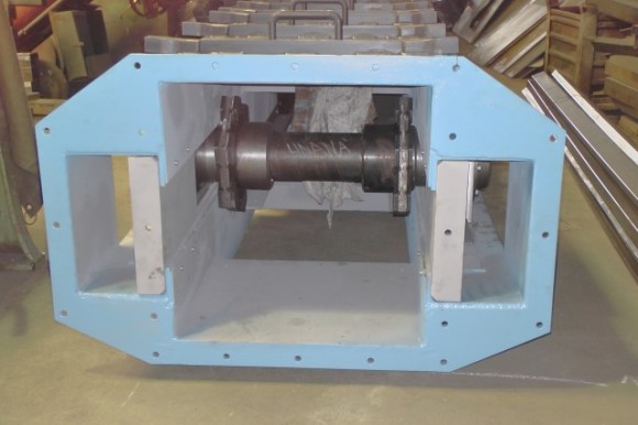 Hnaná stanice řetězového dopravníku RP 500 - ve výrobě