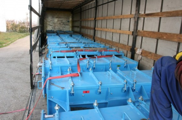 Řetězové dopravníky - expedice z výroby