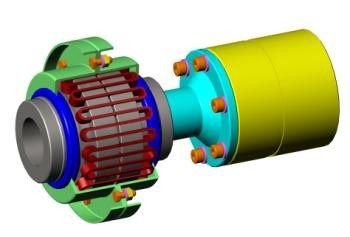 Pružná spojka TNPE